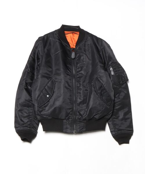 AVIREX（アヴィレックス） ブルゾン 2 ブラック メンズ : ZOZOTOWN