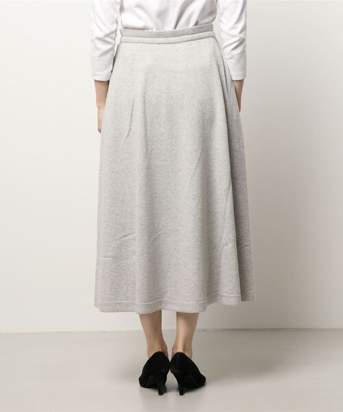 「LOISIR」 ニットスカート - ブルー レディース_画像4