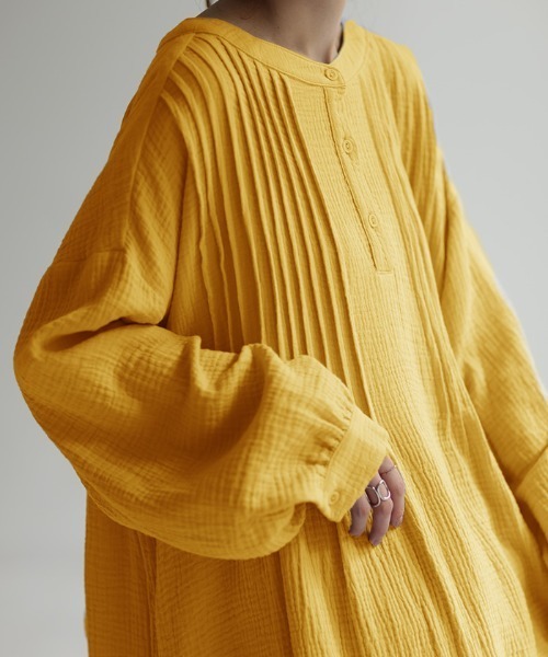 HUG.U（ハグユー） ワンピース 「わたあめ。」ダブルガーゼワンピース