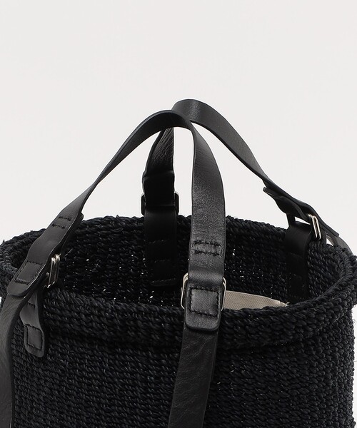 オーバールかごバッグ☆used オーダー・カゴバッグ maru | leather-craft-rim
