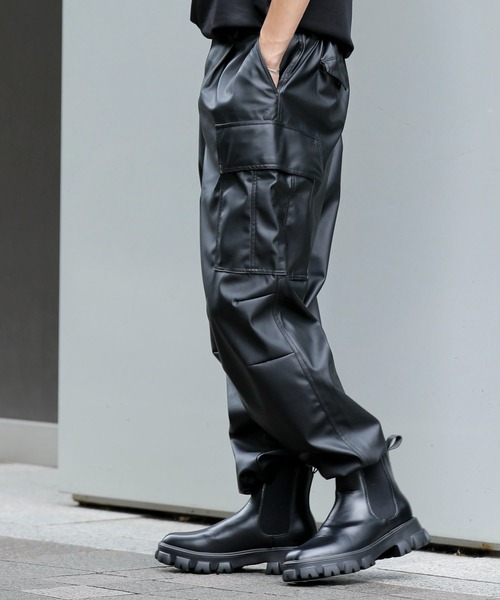 「ADMIX/ATELIER SAB MEN」 カーゴパンツ L ブラック メンズ_画像2