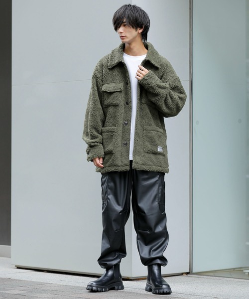 「ADMIX/ATELIER SAB MEN」 カーゴパンツ L ブラック メンズ_画像6