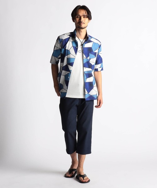 ニコルクラブフォーメン（NICOLE CLUB FOR MEN）/ガムストランダムヘリンボン　クロップドパンツ NICOLE CLUB FOR MEN（ニコルクラブフォーメン） パンツ ガムスト