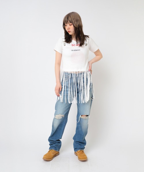tシャツ M2457 ロングフリンジキャミ レディース RNA tシャツ M2457 ロングフリンジキャミ レディース : ZOZOTOWN
