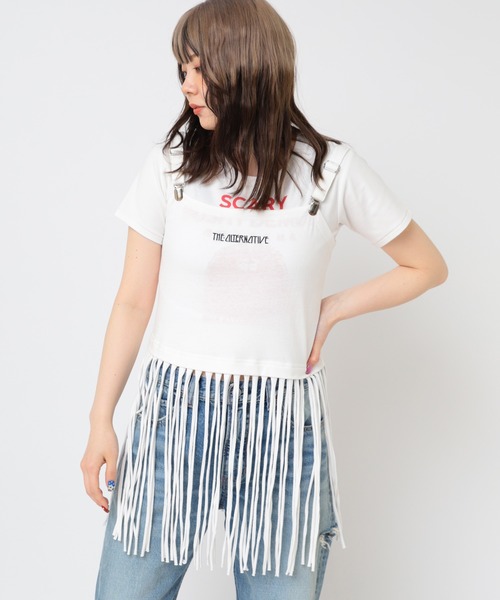 tシャツ M2457 ロングフリンジキャミ レディース RNA tシャツ M2457 ロングフリンジキャミ レディース : ZOZOTOWN