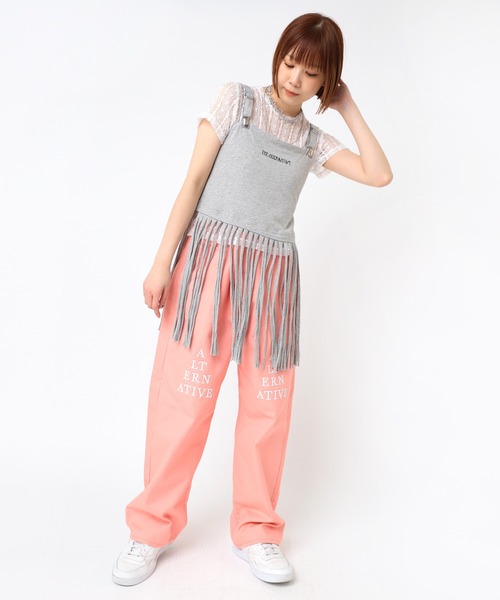 tシャツ M2457 ロングフリンジキャミ レディース RNA tシャツ M2457 ロングフリンジキャミ レディース : ZOZOTOWN