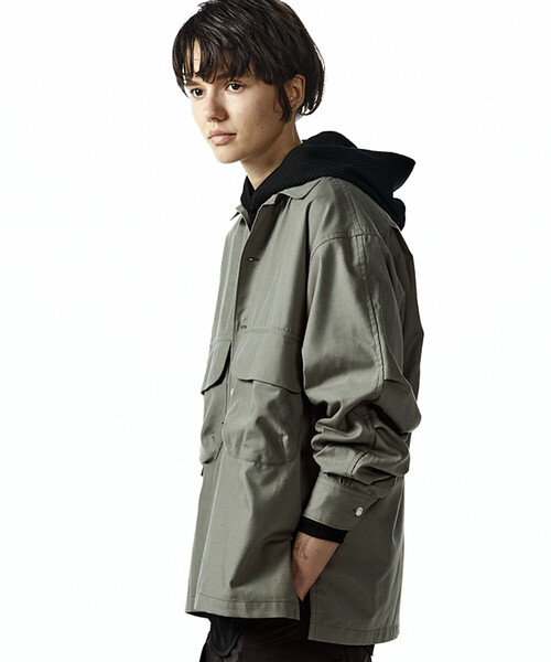 ウェア DAIWA PIER39 TECH SPORTS OPENCOLLARSHIRT DAIWA PIER39 / W's TECH SPORTS OPEN COLLAR SHIRT L/S (Wolf Gray)