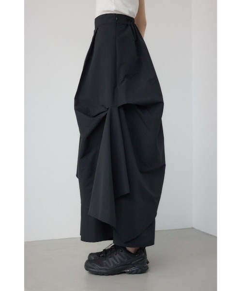 PLUS AZUL Plus スカート PLUS（AZUL BY MOUSSY） スカート 「PLUS」パネルドレープ
