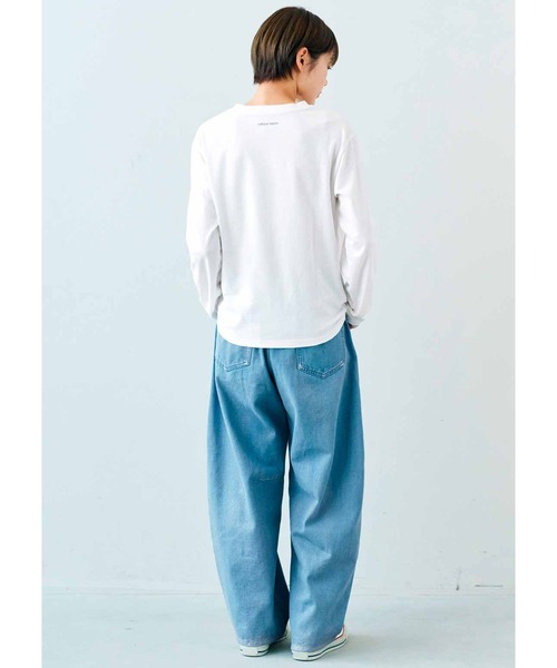 IEDIT（イディット） tシャツ 永井博さんコラボ VACATION IN