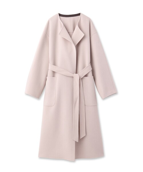 DRESSTERIOR(ドレステリア) ノーカラーコート 38 ブラック DRESSTERIOR(ドレステリア) ノーカラーコート 38 ブラック