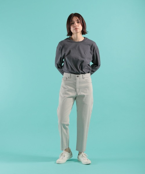 [niko and...] обработка Denim брюки MEDIUM голубой женский 