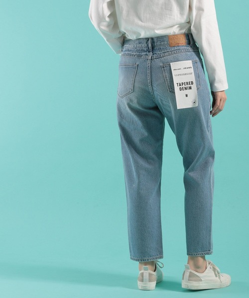 [niko and...] обработка Denim брюки MEDIUM голубой женский 