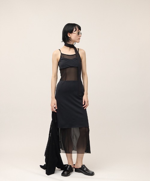 leinwande（ラインヴァンド） ワンピース 「leinwande」Mesh