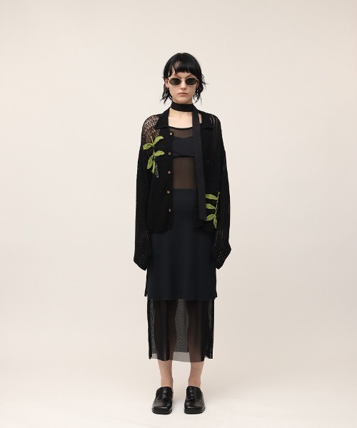 leinwande（ラインヴァンド） ワンピース 「leinwande」Mesh