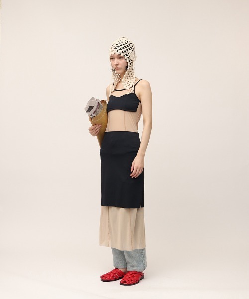 leinwande（ラインヴァンド） ワンピース 「leinwande」Mesh