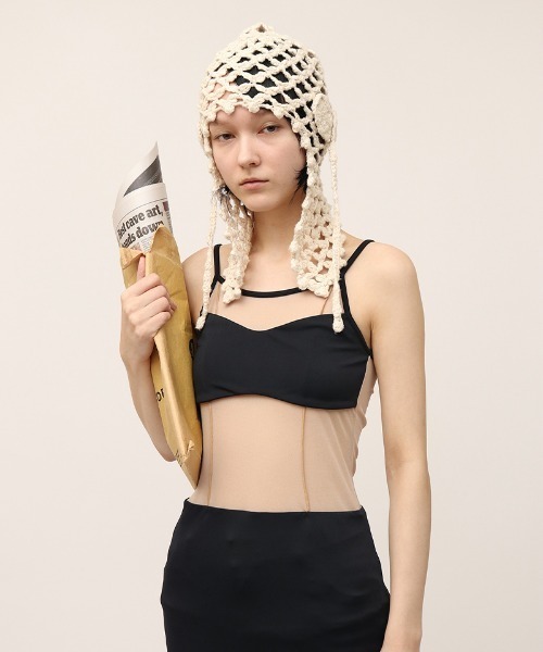 leinwande（ラインヴァンド） ワンピース 「leinwande」Mesh