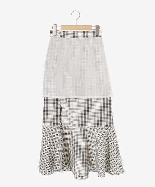 【エピヌ•美品】フリルスリットスカート フリルアシンメトリーロングスカート | ファッション通販サイト NUGU
