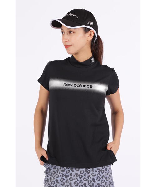 tシャツ 「new balance golf」Ｓ／ＳＬＥＥＶＥ　ＭＯＣＫ　ＮＥＣＫ　ＰＵＬＬＯＶＥＲ レディース