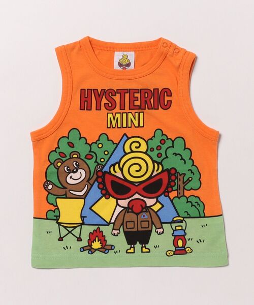 tシャツ MY FIRST HYSTERIC　CAMP MINI タンクトップ キッズ 子供服 男の子 女の子の画像