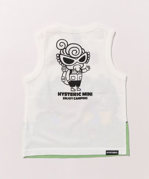 tシャツ MY FIRST HYSTERIC　CAMP MINI タンクトップ キッズ 子供服 男の子 女の子の画像