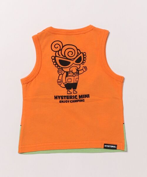 tシャツ MY FIRST HYSTERIC　CAMP MINI タンクトップ キッズ 子供服 男の子 女の子の画像