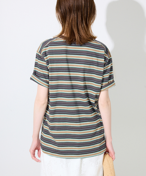 25SS 新品未使用 SLOBE IENA マルチボーダーTEE SLOBE IENA tシャツ マルチボーダーTEE レディース : ZOZOTOWN
