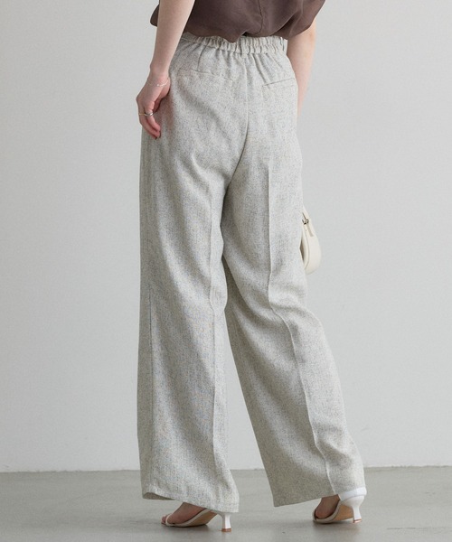 &. NOSTALGIA（ノスタルジア） パンツ 「ZOZO限定」ミックスツイード