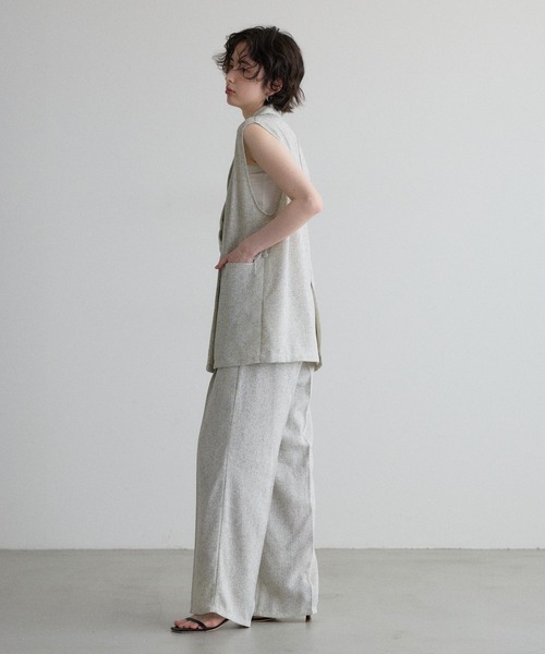 &. NOSTALGIA（ノスタルジア） パンツ 「ZOZO限定」ミックスツイード