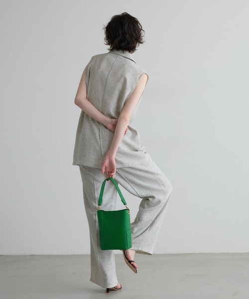 &. NOSTALGIA（ノスタルジア） パンツ 「ZOZO限定」ミックスツイード