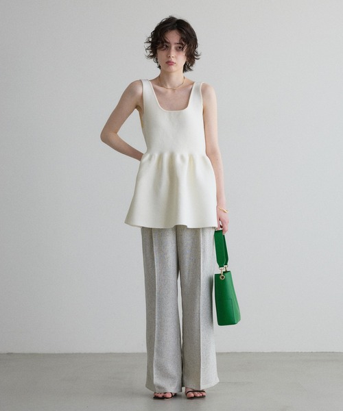 その他 MUZO &. NOSTALGIA（ノスタルジア） パンツ 「ZOZO限定」ミックスツイード