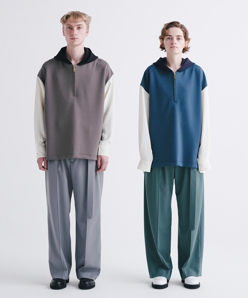 CULLNI グリーンスラックス サイズ1 CULLNI」 スラックス 1 グリーン メンズ
