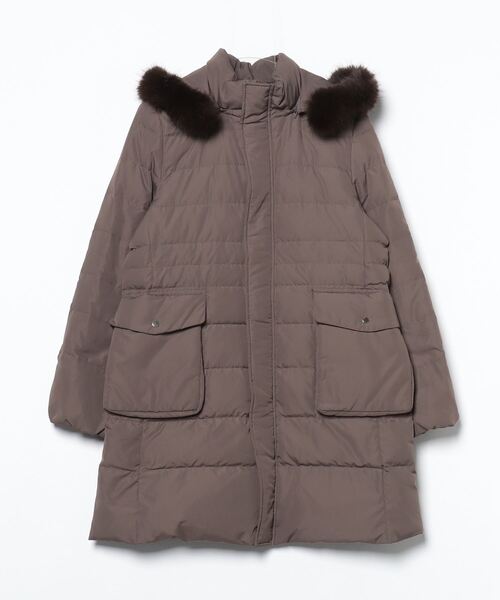 ROPE' PICNIC（ロペ ピクニック） ダウンコート 38 ダークブラウン