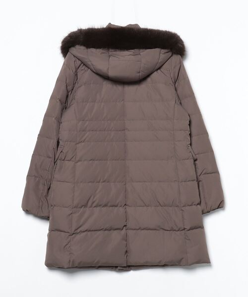 ROPE' PICNIC（ロペ ピクニック） ダウンコート 38 ダークブラウン