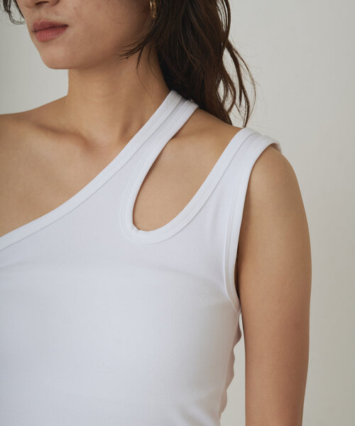 LOUNGEDRESS アシメタンク Loungedress tシャツ アシメタンク レディース : ZOZOTOWN Yahoo
