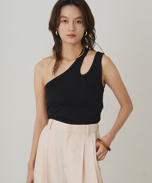 LOUNGEDRESS アシメタンク Loungedress tシャツ アシメタンク レディース : ZOZOTOWN Yahoo