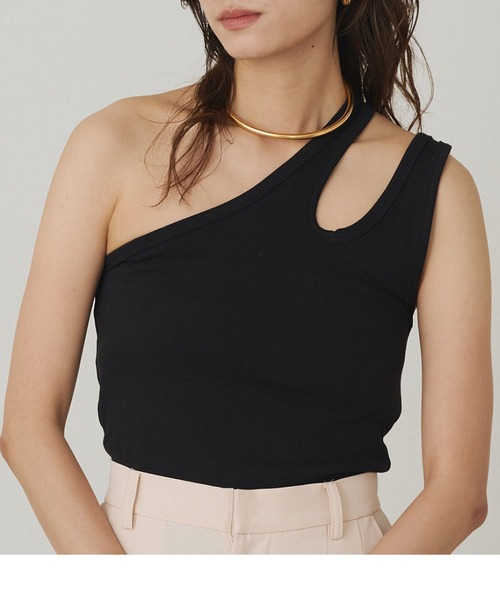 LOUNGEDRESS アシメタンク Loungedress tシャツ アシメタンク レディース : ZOZOTOWN Yahoo