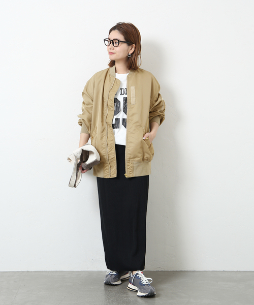 「JOURNAL STANDARD」 ジップアップブルゾン 38 グレー レディース_画像7