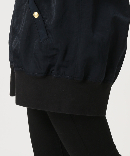 「JOURNAL STANDARD」 ジップアップブルゾン 38 グレー レディース_画像10