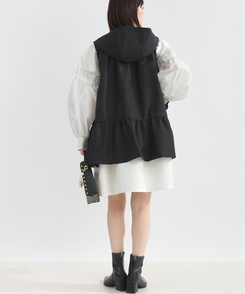 PICCIN（ピッチン） チュニック ニット切り替えティアードプルオーバー