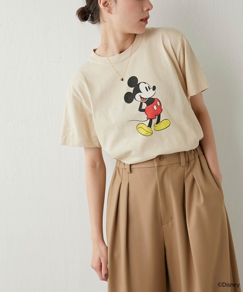 「Whim Gazette」 半袖Tシャツ FREE ベージュ レディース