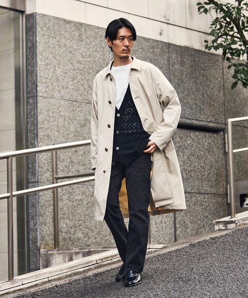 LIMONTA 「LIMONTA」 ステンカラーコート「EDIFICEコラボ」 MEDIUM