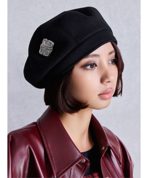 GYDA 帽子 ベレー帽 SymmetryGYDA ベレーCAP レディース