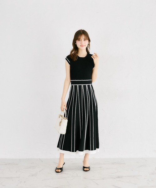 tocco closet（トッコ クローゼット） ワンピース 2WAYフラワー