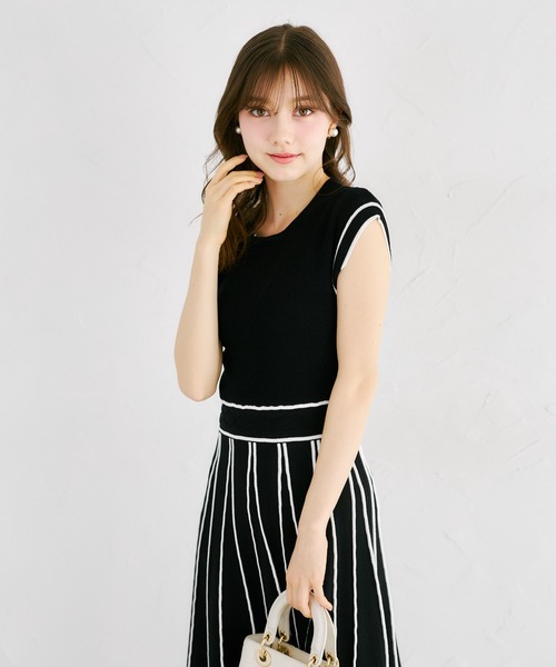 tocco closet（トッコ クローゼット） ワンピース 2WAYフラワー