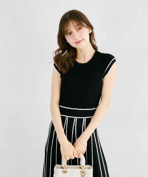 tocco closet（トッコ クローゼット） ワンピース 2WAYフラワー