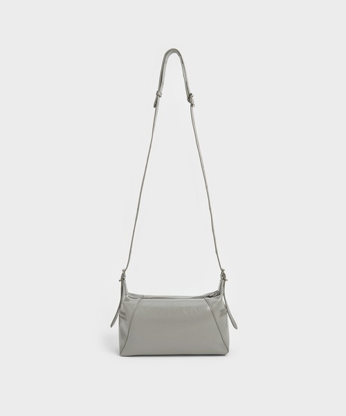 CHARLES & KEITH」 トートバッグ M グレー レディース