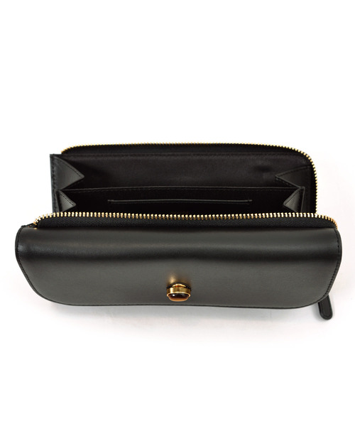 「perche」 財布 FREE ゴールド レディース_画像3