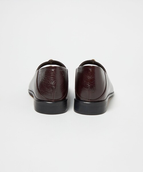 ODETTE E ODILE ローファー スタッズトリプルベルトモカフラット20