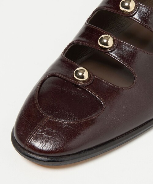 ✨️未使用級✨️刺繍　オデットエオディール　23.5 エンブロイダリーモカ　黒 2023 秋冬オデットエオディール｜Odette e Odile｜Meet and Move