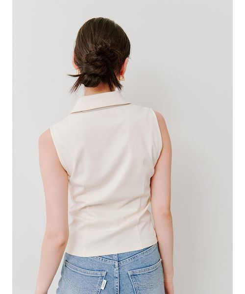 スナイデル　ORGNICSボウタイカットソー SNIDEL - SNIDEL♡ORGANICSボウタイカットソー♡完売WHTの通販 by
